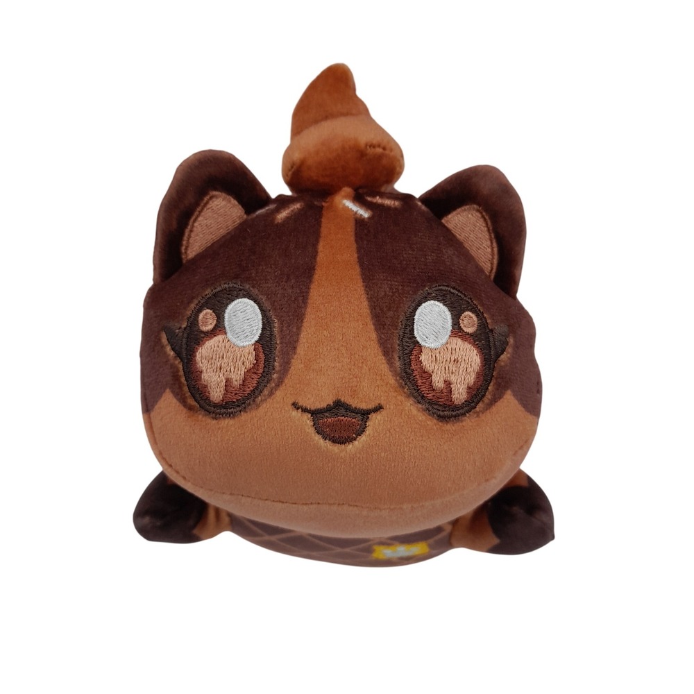Aphmau MeeMeows Mystery Plush Litter 6 Foodies Chocolate Cat Brown Sprinkles
